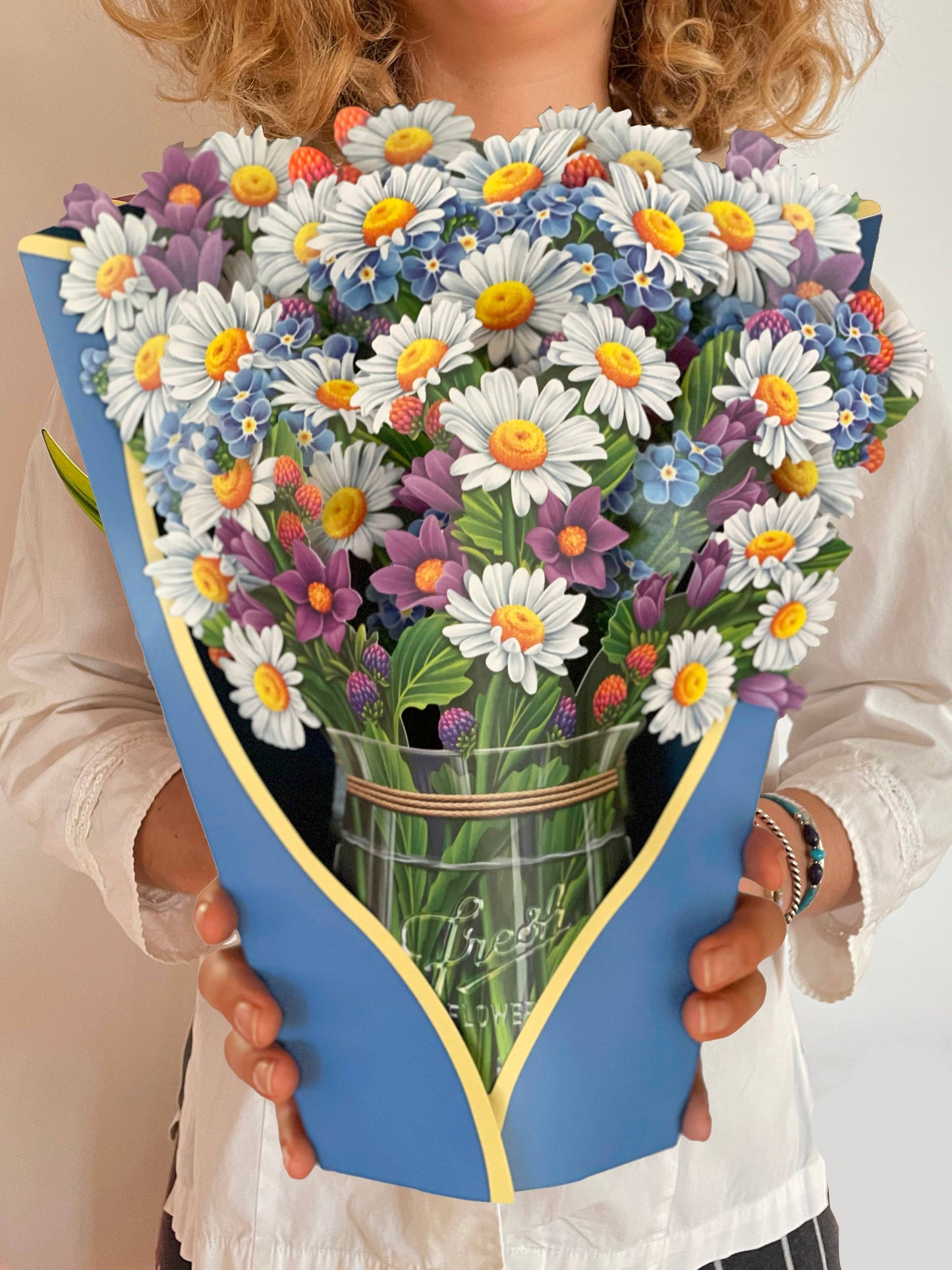 Field of Daisies Paper Flower Arrangement