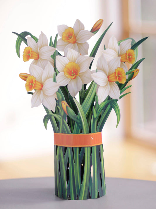 Daffodils Paper Flower Arrangement